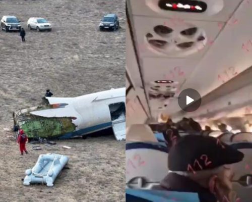 Pesawat Azerbaijan Jatuh di Kazakhstan, 38 Penumpang Meninggal Dunia, 29 Selamat