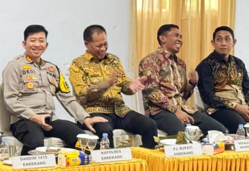 Kapolres Enrekang Tuai Pujian KPU Enrekang Saat Rapat Penetapan Rekapitulasi DPT
