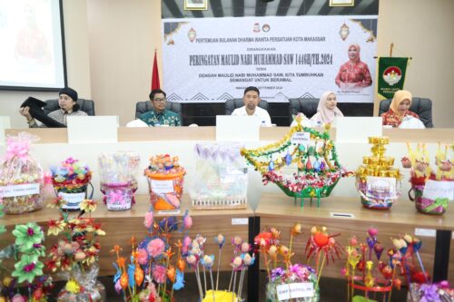 Gelar Maulid Nabi Muhammad SAW, DWP Kota Makassar Serukan Pentingnya Teladan Rasulullah