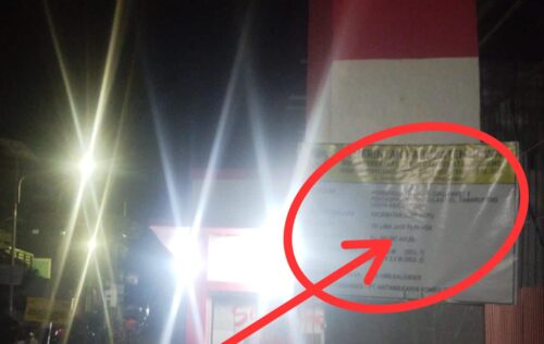 Usai Dikritik Warga dan Media, Papan Proyek Jalan Griya Asri Sakinah Baru Dipasang