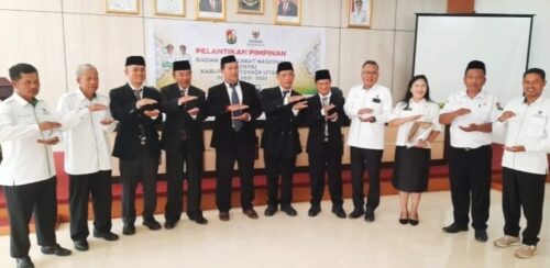 Baznas Enrekang Hadiri Pelantikan Pimpinan Baznas Toraja Utara Berpeluang Kerjasama