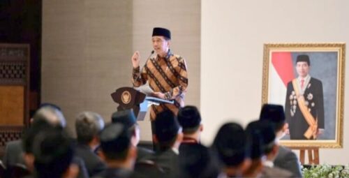 Presiden Jokowi Resmi Membuka Rakornas Baznas 2024 di Istana Negara