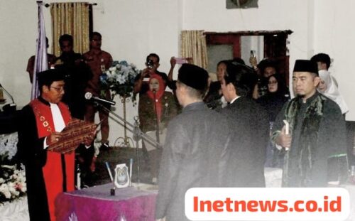 Paripurna Penetapan Ketua Dan Wakil Ketua DPRD Enrekang dari Nasdem – PAN