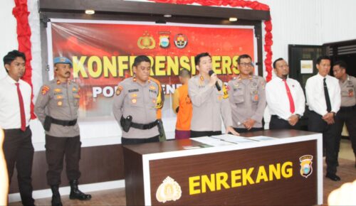 Gasak Uang Nasabah BRI, Pelaku Dicokok Resmob Enrekang di Sumsel