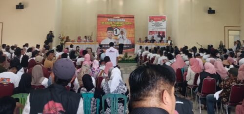 Meriah Pengukuhan Tim Pemenangan Aurama di 4 Kecamatan Bontonompo, Bonsel, Bajeng, Bajeng Barat