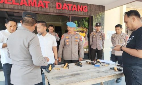 Jelang Coblos Pilkada 2024, Kasi Propam Tertibkan Penggunan Senpi Anggota Polres Enrekang