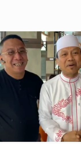 Ustad Das’ad Latif Support Ketua Tim Relawan K.H 5353  Menangkan Pasangan AURA di Gowa