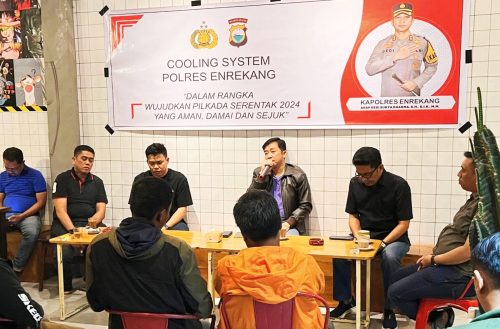 Kapolres Enrekang Aktif Gencarkan Cooling Sistem Dimasa Kampanye Bagi Paslon Bupati / Wabup Enrekang