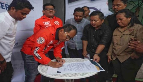 Pasangan DIA Teken Pakta Integritas Anti Korupsi, Pasangan Andalan Hati Tak Hadir