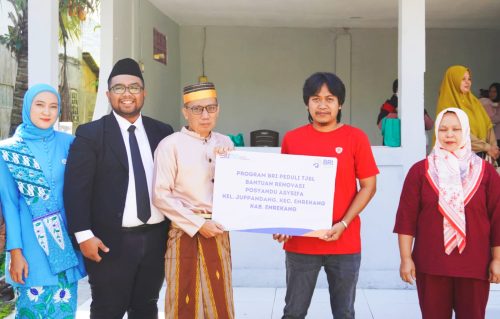 Program BRI Peduli TJSL Bantu Renovasi Posyandu Asysifa di Kota Enrekang