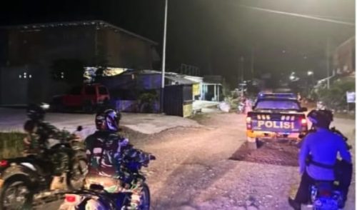 Patroli Presisi Gabungan TNI-POLRI Kodim 1419 Dan Polres Enrekang Berhasil Jaga Kamtibmas