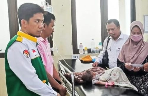 Bayi Kelainan Atresia Ani Dirawat RSU Maspul Dibantu Biaya Pengobatan Dari UPZ Enrekang