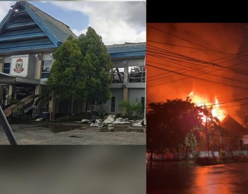 Si Jago Merah Lalap Kantor Disdik Makassar, Aula dan Ruangan Keuangan Ludes Terbakar