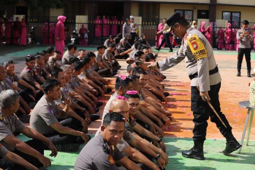 Selamat!, Awali Tahun Baru 66 Personel Polres Gowa Naik Pangkat