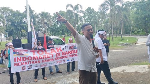 Hadirkan Indomaret di Barru, Ormas dan Pedagang Curigai Kepentingan di Akhir Jabatan Bupati