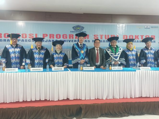 Ketua STIMI-YAPMI Makassar Ibrahim Syah Raih Gelar Doktor Predikat Sangat Memuaskan 