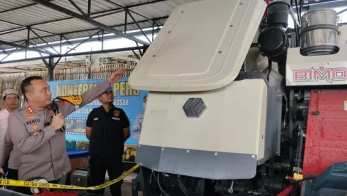 Polisi Amankan Selundupan Mesin Pemanen Padi di Makassar yang Akan Dikirim ke Surabaya, Segini Harganya?