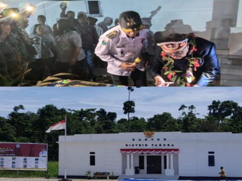 Gedung Putih Kantor Distrik Yakora Resmi Dibuka, Tingkatkan Layanan Publik di Teluk Bintuni