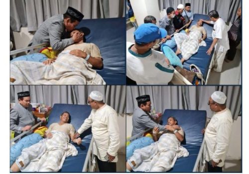Founder Pembina Yayasan Tajdidul Iman Kunjungi Bahtiar Amin di RS Labuang Baji