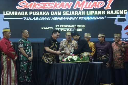 Sekda Takalar Hadiri Milad I Lembaga Pusaka dan Sejarah Lipang Bajeng