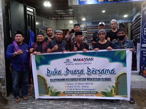 Media Peduli Sesama! Makassar Global dan Radar NKRI Adakan Buka Puasa Bersama