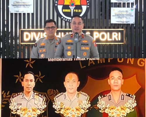 Tiga Personil Polri Gugur dalam Tugas di Way Kanan, Kapolri Beri Kenaikan Pangkat Anumerta