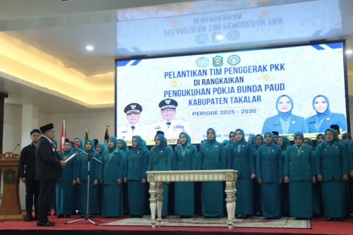 Bupati Takalar Lantik Ketua dan Pengurus TP. PKK Periode 2025-2030