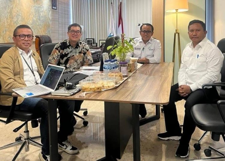 Bupati Mubar Temui Dirut ASDP Bahas Jalur Feri Baru