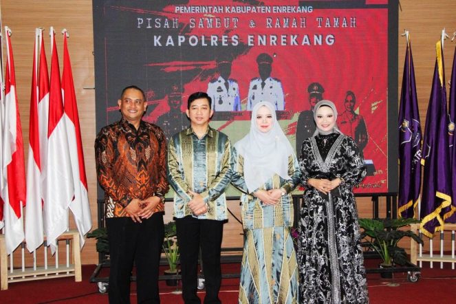 Malam Ramah Tamah Kapolres Enrekang, Bupati Yusuf R Ucapkan Terima Kasih ke AKBP Dedi