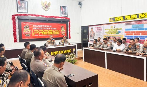 Gaungkan SETIA, Kapolres Enrekang: Tak Ada Anggota Salah, Pimpinan Bertanggung Jawab