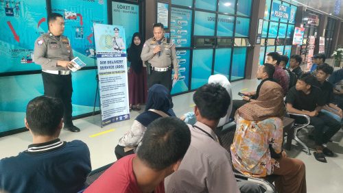 Polres Gowa Hadirkan SIM Delivery Service, Kanit Regident Gencar Sosialisasi