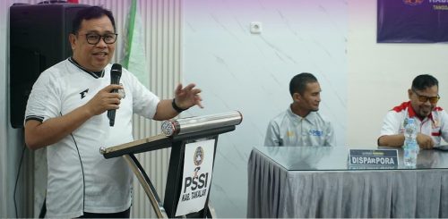 Bupati Takalar Daeng Manye Buka Kongres Askab PSSI 2025–2029, Komitmen Majukan Sepak Bola Lokal