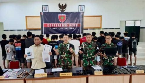 40 Passobis Di Tangkap TNI di Sidrap, Polisi Akan Bebaskan Jika Tak ada Laporan Korban