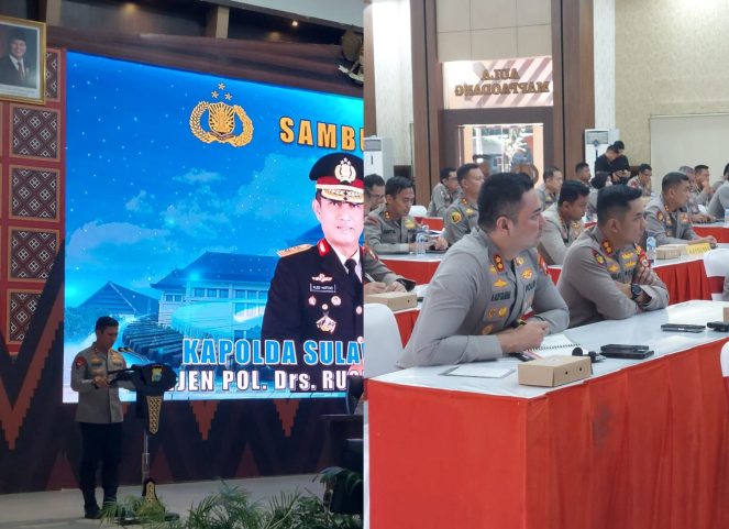 Kapolres Gowa Hadiri Taklimat Audit Kinerja Itwasda Polda Sulsel Tahun 2025