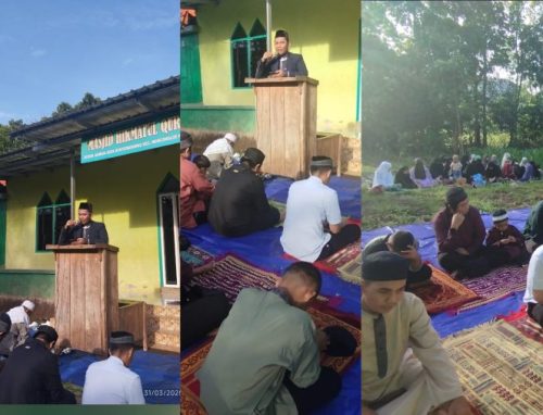 Suasana Khidmat dan Kebersamaan Warnai Sholat Idul Fitri 1446 H di Masjid Hikmatul Qur’an Maros