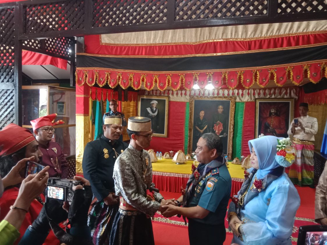 Danlantamal VI Kunjungi Istana Balla Lompoa, Eratkan TNI AL dan Kerajaan Gowa