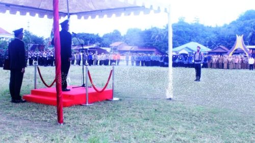 Kapolres Enrekang  Irup Harkitnas Ke 117, Ajak Bangkit Bersama