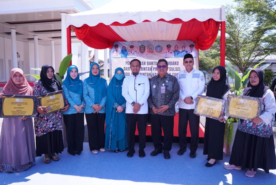 Bupati Takalar Sambut Gubernur Sulsel, Salurkan Bantuan ke Enam Desa