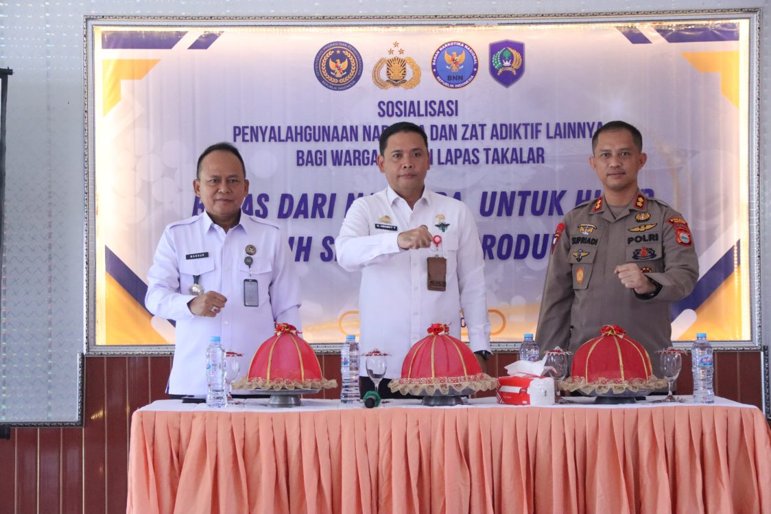 Sosialisasi Bahaya Narkoba di Lapas Takalar, Kolaborasi Pemkab dan Polres
