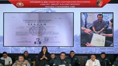 Ijazah Jokowi Asli Berdasarkan Uji Forensik Bareskrim Polri
