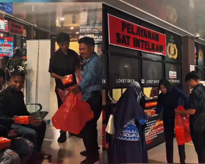 Peduli Masyarakat, Sat Intelkam Polres Gowa Berbagi Rezeki Lewat Jum'at Berkah