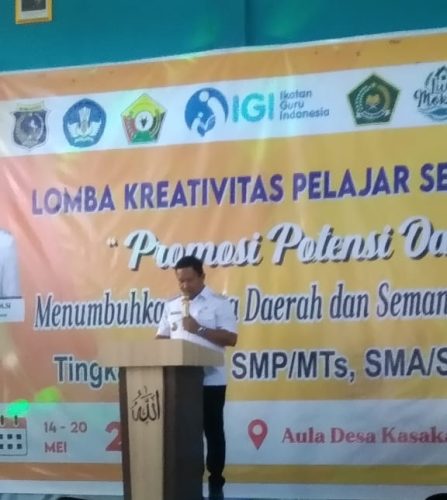 Laode Darwin Buka Lomba Kreativitas Pelajar Mubar, Angkat Semangat Liwu Mokesa
