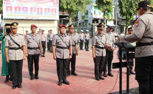 Polres Enrekang Gelar Sertijab Waka polres, Kasat Dan  Kapolsek 