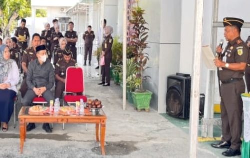 Kejari Enrekang Musnahkan Barang Bukti Perkara Kasus Narkotika Terbanyak