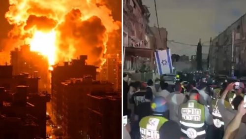 Tel Aviv dan Haifa Hancur Dihujani Rudal Iran, Warga Israel Panik dan Berhamburan