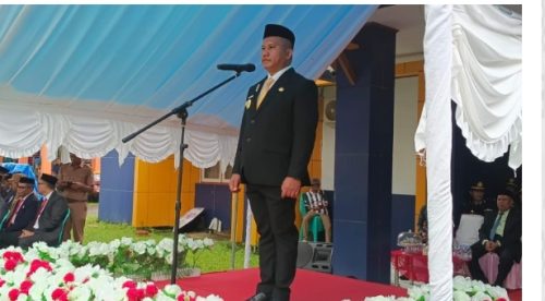 Pimpin Upacara Hari Lahir Pancasila, Laode Darwin Gaungkan Ideologi Menuju Indonesia Raya