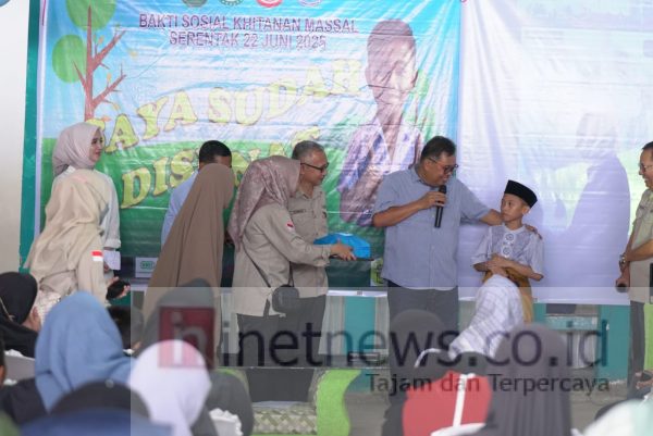 Bupati Firdaus Daeng Manye Hadiri Khitanan Massal, Wujud Kepedulian Pemkab Takalar