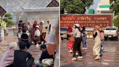 Viral! Joget TikTok di Kuil Suci Bangkok, Wisatawan Indonesia Picu Kecaman