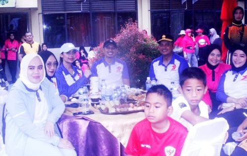 Bupati Enrekang Populer Digandrungi Warga Dan Semangat Berolahraga HUT Bhayangkara Ke 79