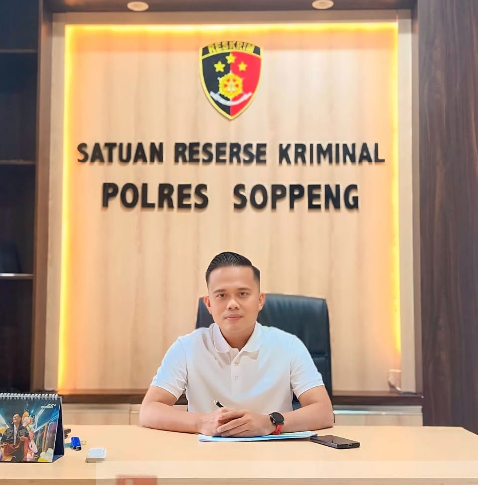 Kasat Reskrim Polres Soppeng, AKP Dodie Ramaputra,